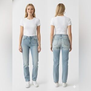 Jonathan Simkhai light blue denim pants NWOT